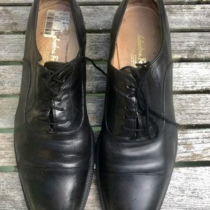 Men’s Ferragamo Cap Toe Shoes